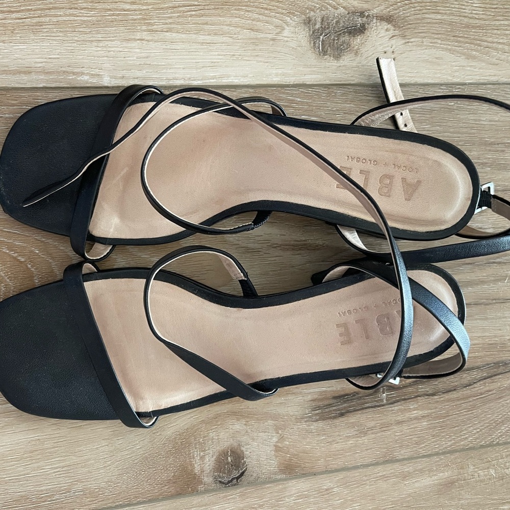 Black Able Heels